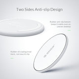 Wireless Charger 5W/7.5W/10W Wireless Charging pad with Charging Receiver for iPhone X/XS Max XR Samsung Huawei Xiaomi