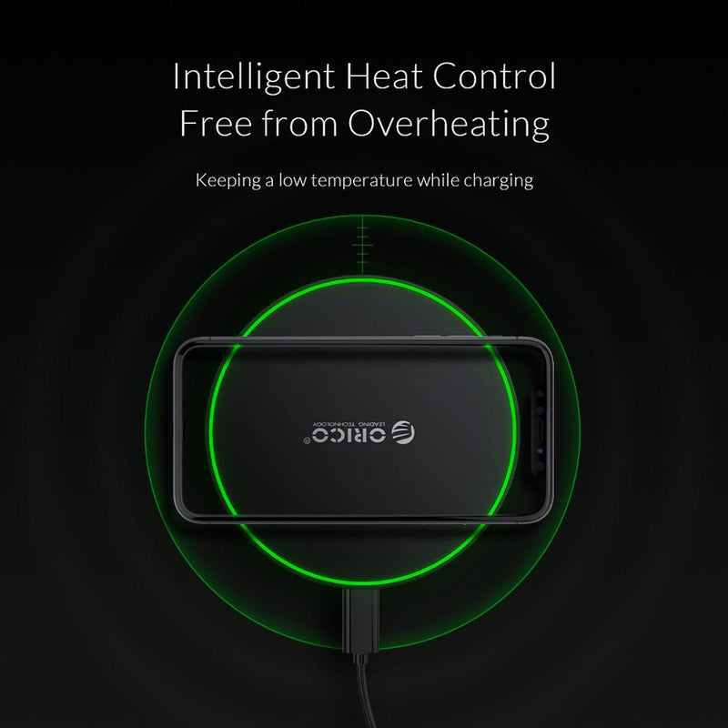 Wireless Charger 5W/7.5W/10W Wireless Charging pad with Charging Receiver for iPhone X/XS Max XR Samsung Huawei Xiaomi