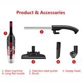 Multipurpose Useable 2-in-1 Corded Upright Stick and Handheld Vacuum Cleaner For Household