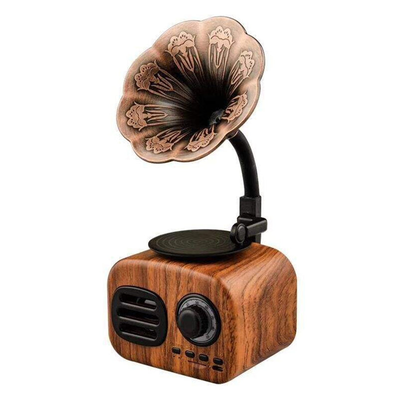 Vintage Portable Home Bluetooth AM FM Pocket Retro Mini Radio