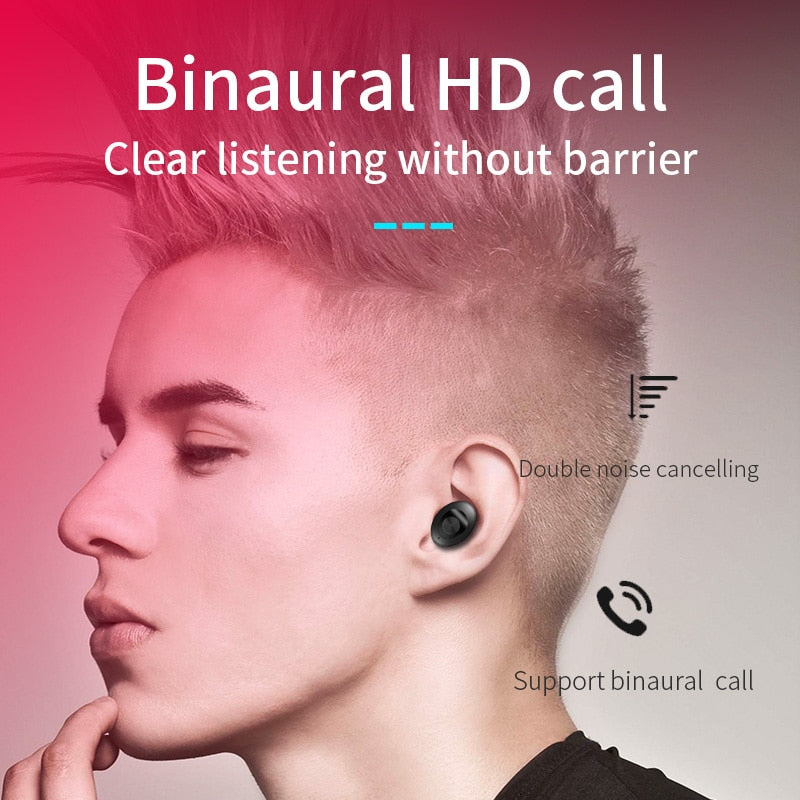 Noise Cancelling Extra Smooth Mini Wireless Bluetooth Earbuds For Samsung  And Android Device
