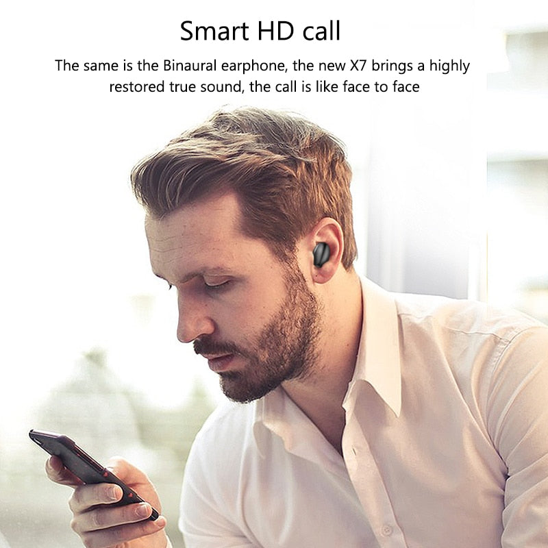 Active Noise Cancelling All In  One HD  Quality Wireless Bluetooth Headphones  In-Ear Earbud For All Devices