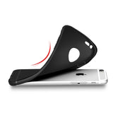 Ultra Slim Silicone Case for iphone 7 6 6s 8 X Cover Coque Candy Colors Soft TPU Matte Phone Case for iphone7 8 plus XS MAX XR