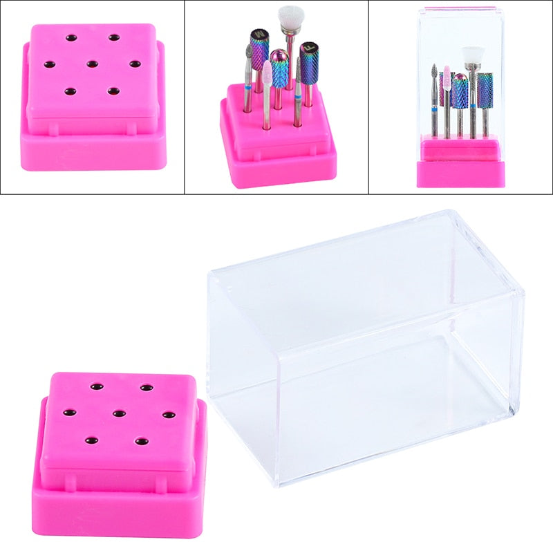 7 Pcs/ Set  Nail polishing head  Ceramic Tungsten Steel Alloy Accessory Brush Polishing Tool