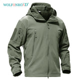 WOLFONROAD Outdoor Winter Softshell Windproof, Waterproof Hiking Camping Jacket