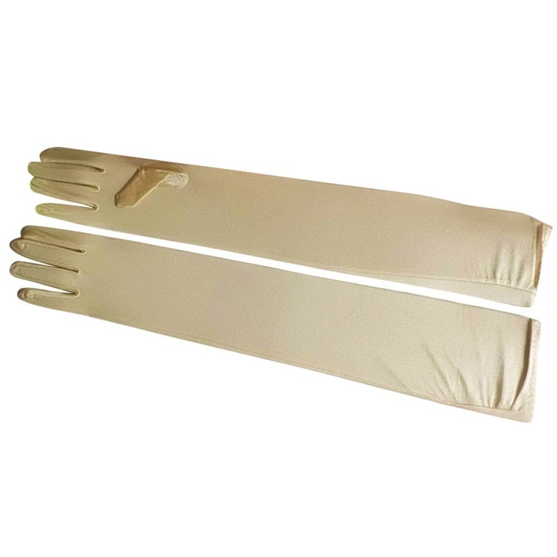 Women's Sexy Long Design Gloves Fashion Long Finger Gloves Warm Spring Winter Party Gloves