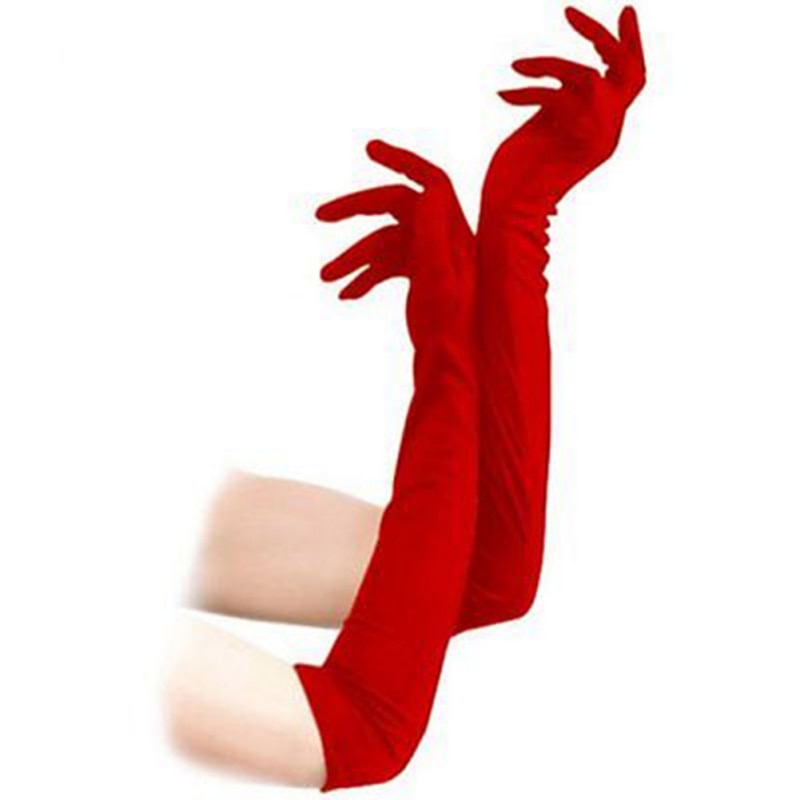Women's Sexy Long Design Gloves Fashion Long Finger Gloves Warm Spring Winter Party Gloves