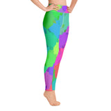 Women's Slim Fit Joint Support Yoga Leggings Color Gradient