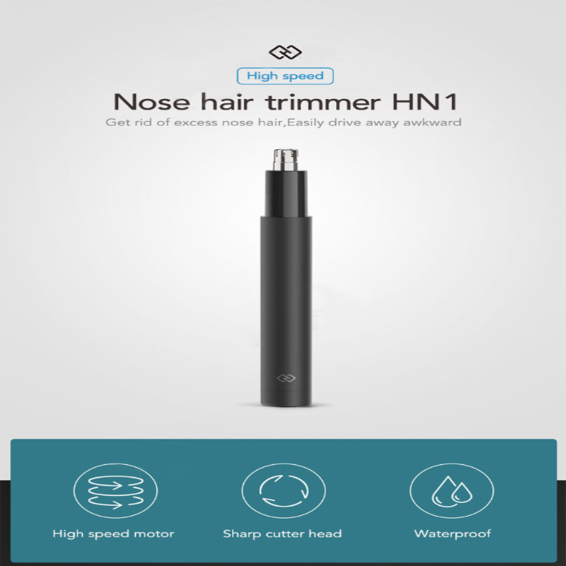 Electric Mini Nose Hair Trimmer HN1  Portable Nose Hair Shaver Clipper Waterproof Safe Cleaner Tool for Men