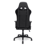 Height Adjustable Reclining Gaming Chair For Home Office Use Black and Gray