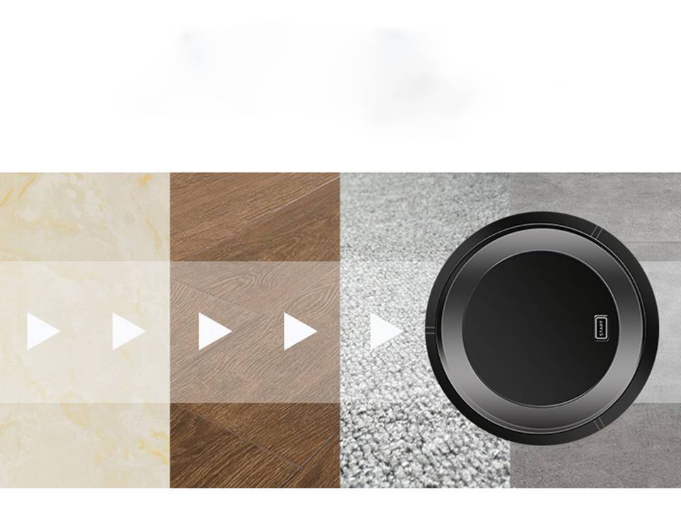 USB Charging Wireless Whole House Cleaning Automatic Cordless Sweeping Robot Vacuum Cleaner