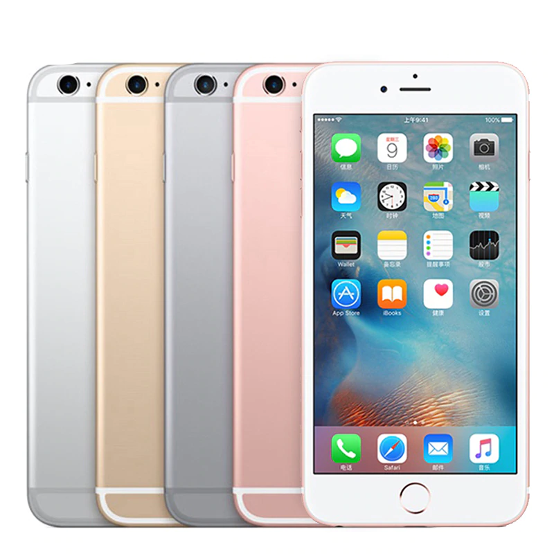 Unlocked Original iPhone 6S/6s plus Smartphone IOS Dual Core 12.0MP Camera 2GM RAM 16/64/128GB ROM 4G LTE Used Mobile Phone