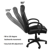 Executive Office Chair For Computer Table Use With Lumbar Support And Headrest Option