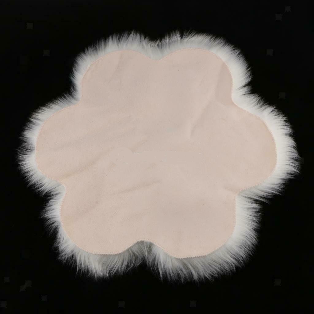 Antiskid Soft Faux Fur Wool Carpet Indoor Sheepskin Rug Modern Carpet Mat