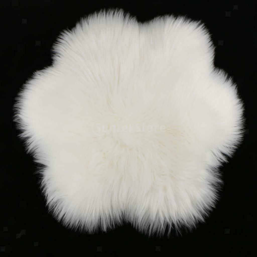 Antiskid Soft Faux Fur Wool Carpet Indoor Sheepskin Rug Modern Carpet Mat