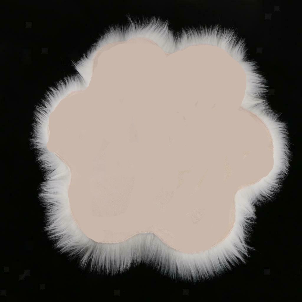 Antiskid Soft Faux Fur Wool Carpet Indoor Sheepskin Rug Modern Carpet Mat