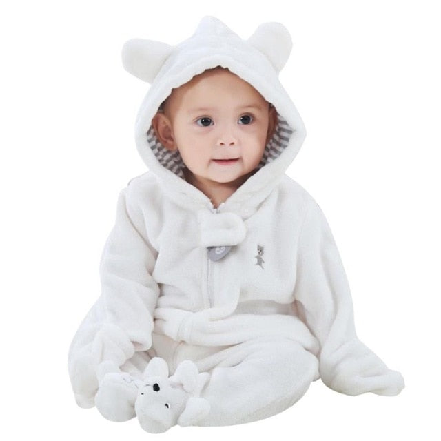 Infant Full Body Winter Warm Long sleeve Jumpsuit Pajama