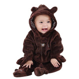 Infant Full Body Winter Warm Long sleeve Jumpsuit Pajama