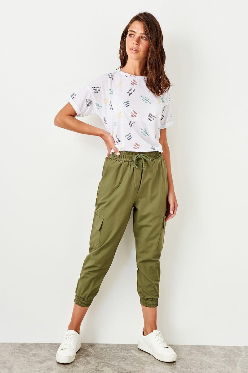 Haki Jogger Cargo Pants