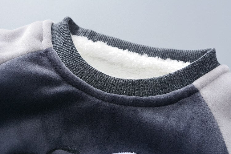 Kids Autumn To Winter Full Protecting Three Piece Full Body Tracksuit