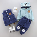 Three Piece Extra Warming Kids Clothing Set 0 - 4 Years Age Range