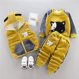 Three Piece Extra Warming Kids Clothing Set 0 - 4 Years Age Range