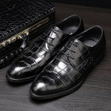 Mens Oxford Crocodile Business Shoe