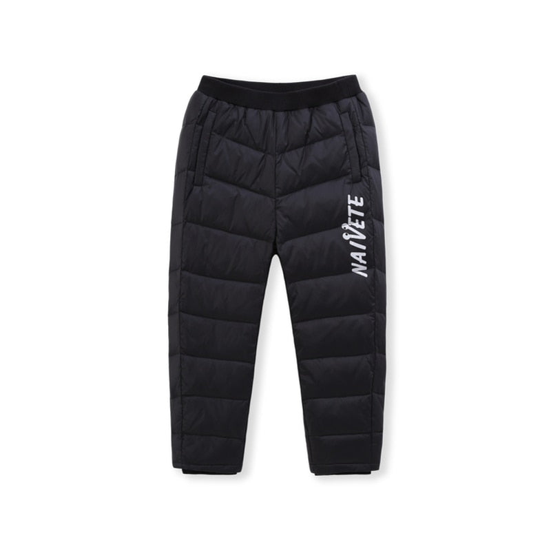 Pencil Pull-on Toddler Snow Pants With Pocket And Ribbed Waist
