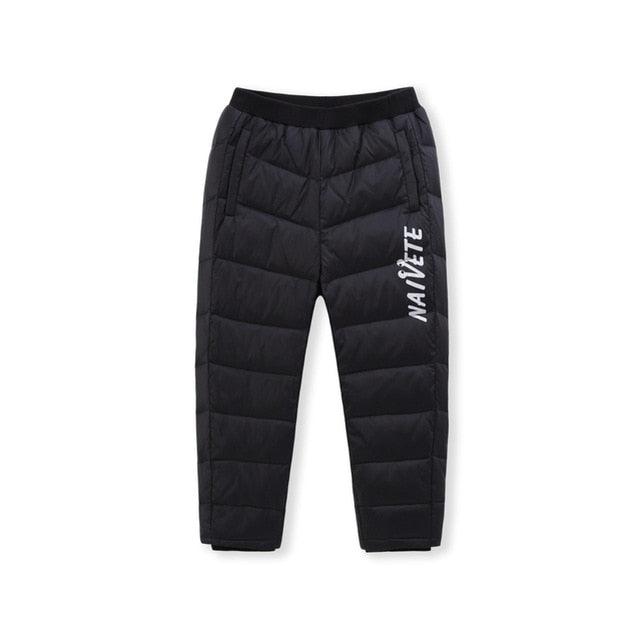 Pencil Pull-on Toddler Snow Pants With Pocket And Ribbed Waist