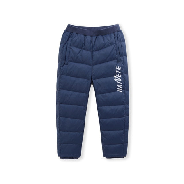 Pencil Pull-on Toddler Snow Pants With Pocket And Ribbed Waist