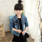 Denim Small Boys And Girls Long Sleeved Jacket