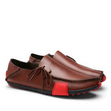 Handmade Soft Leather Slip-on Boat