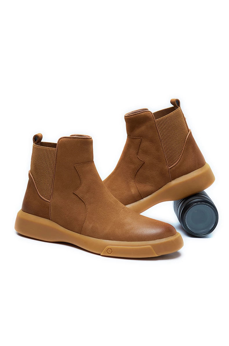 Genuine Leather High Top High Quality Gorgeous Winter Boot Men