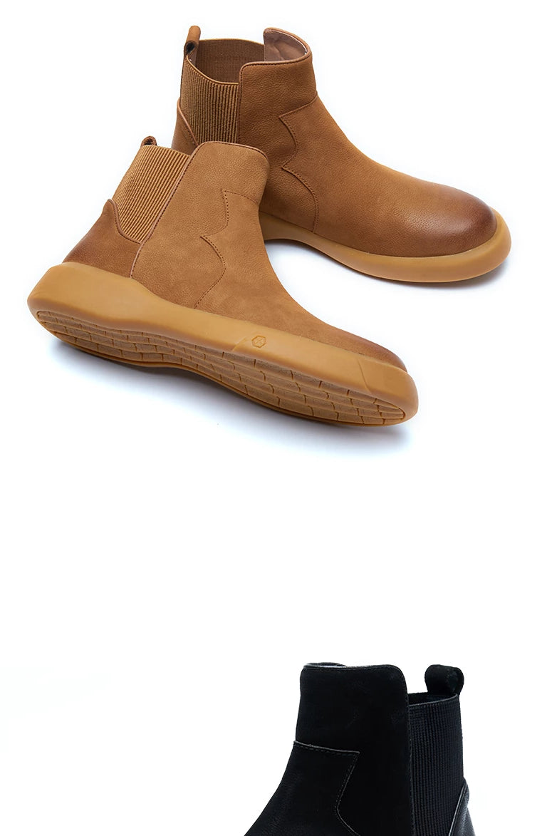 Genuine Leather High Top High Quality Gorgeous Winter Boot Men