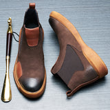 Winter Top Quality Style Premium Leather British Boot