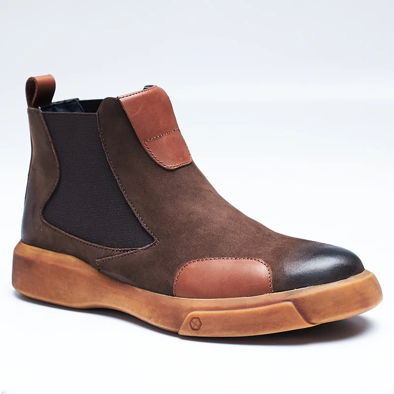 Winter Top Quality Style Premium Leather British Boot