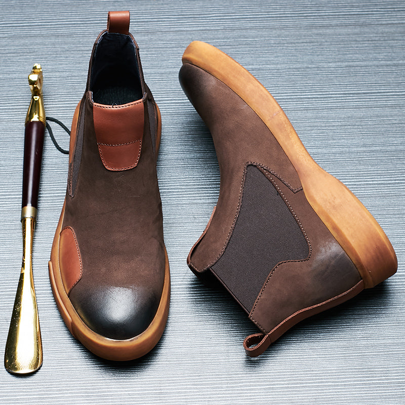 Winter Top Quality Style Premium Leather British Boot