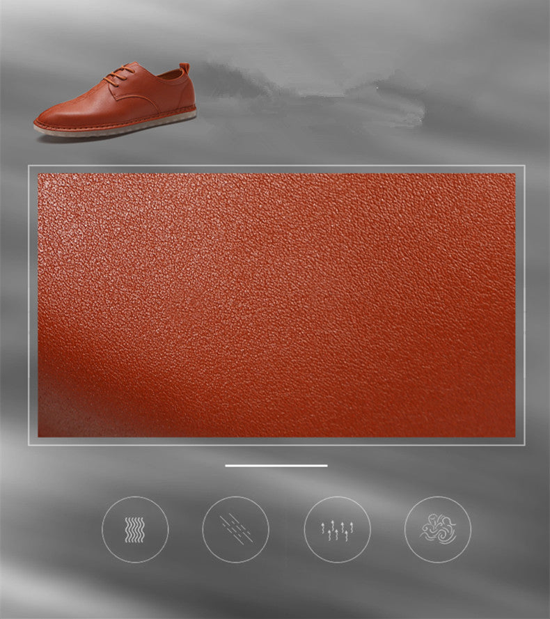 Mens Autumn Style Waterproof Business Boat Shoe