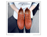Mens Autumn Style Waterproof Business Boat Shoe