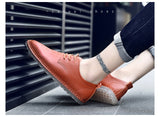 Mens Autumn Style Waterproof Business Boat Shoe