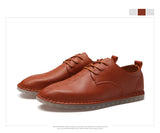 Mens Autumn Style Waterproof Business Boat Shoe