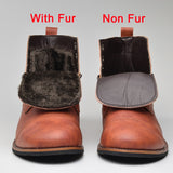 High Top Gorgeous Quality Stylish Mens Cowboy British Ankle Boot With Fur Inside