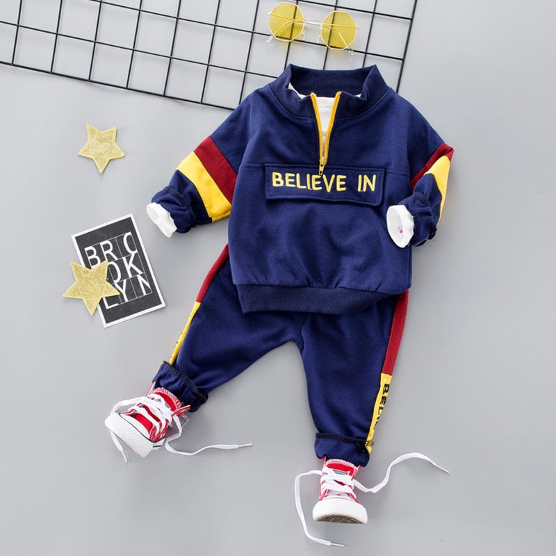 1 To 4 Years Unisex Children Tracksuit