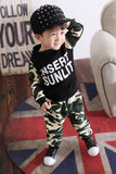 Thicken Sports Suits Cotton Children Winter Clothing