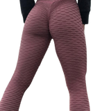 Bumps Style Put Hip Fold Elastic High Waist Legging