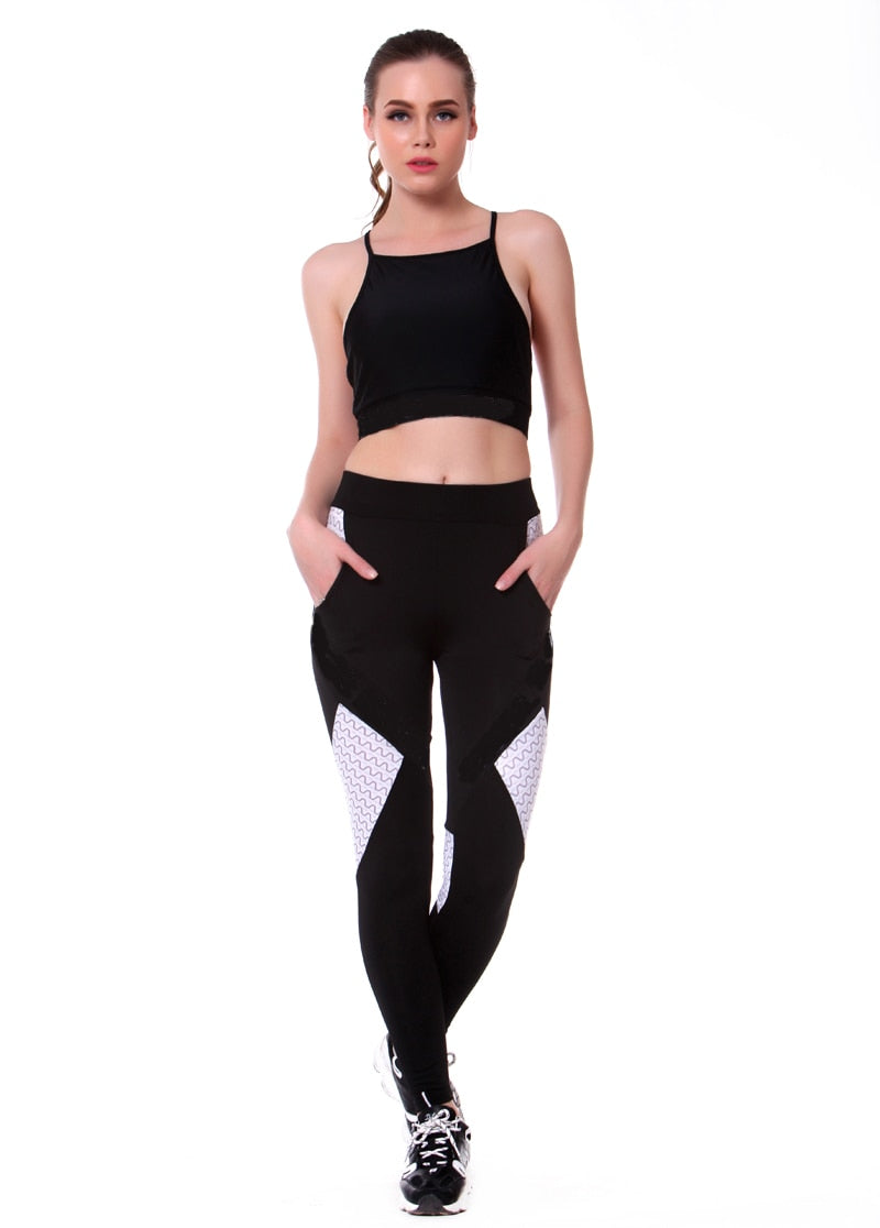 Women Leggings Sport Yoga Leggings Pants Running Trousers