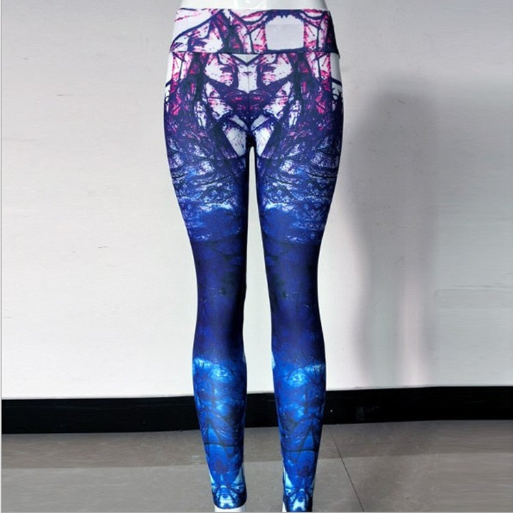 Sport women fitness Seamless Print leggings