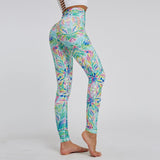 High-Rise Yoga Pants Women Body Building Sports Leggings