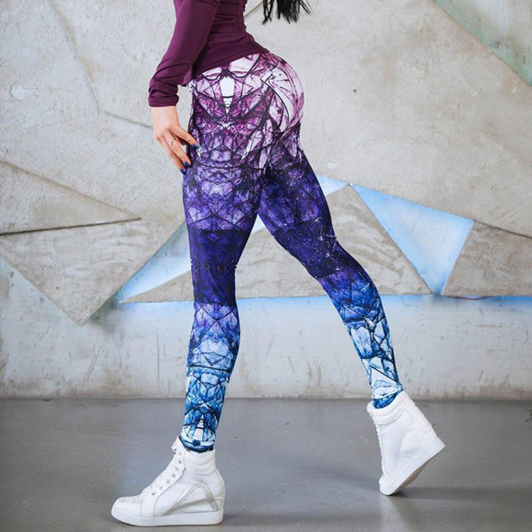 Sport women fitness Seamless Print leggings