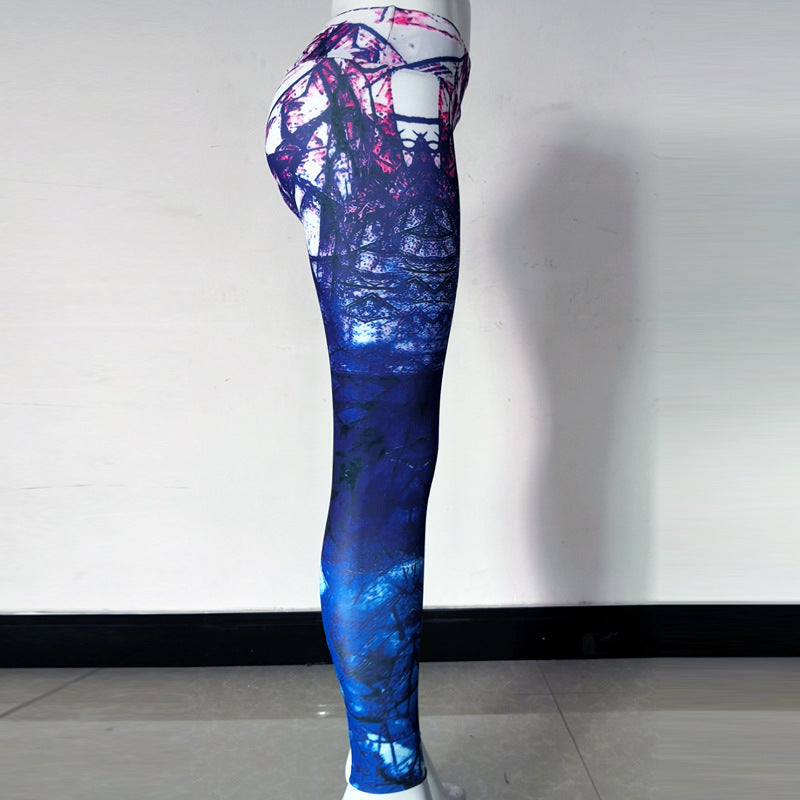 Sport women fitness Seamless Print leggings